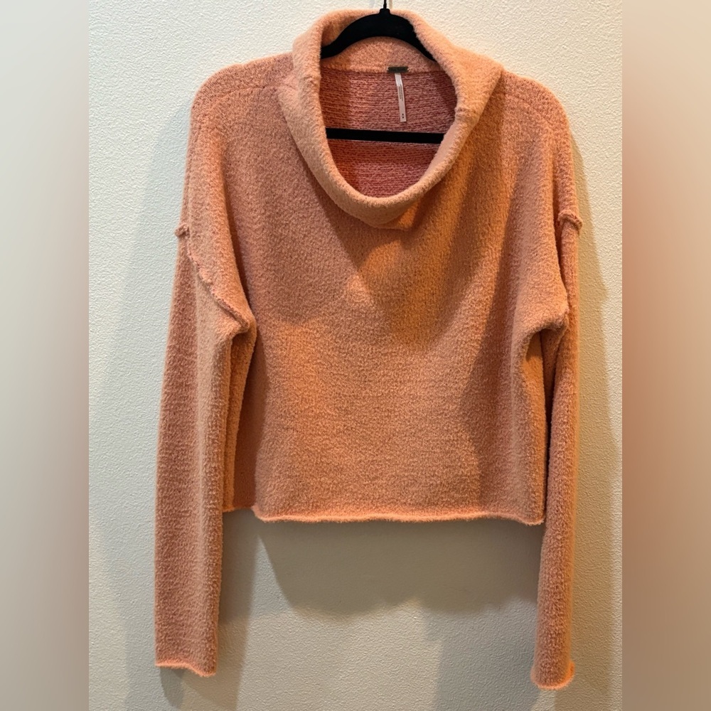 Free People Soft Cowl Neck Sweater (M)